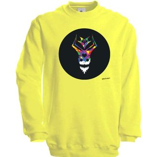 BAKAvibes sweater met grote bedrukking