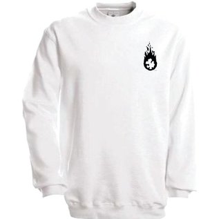 BAKAvibes sweater met kleine bedrukking