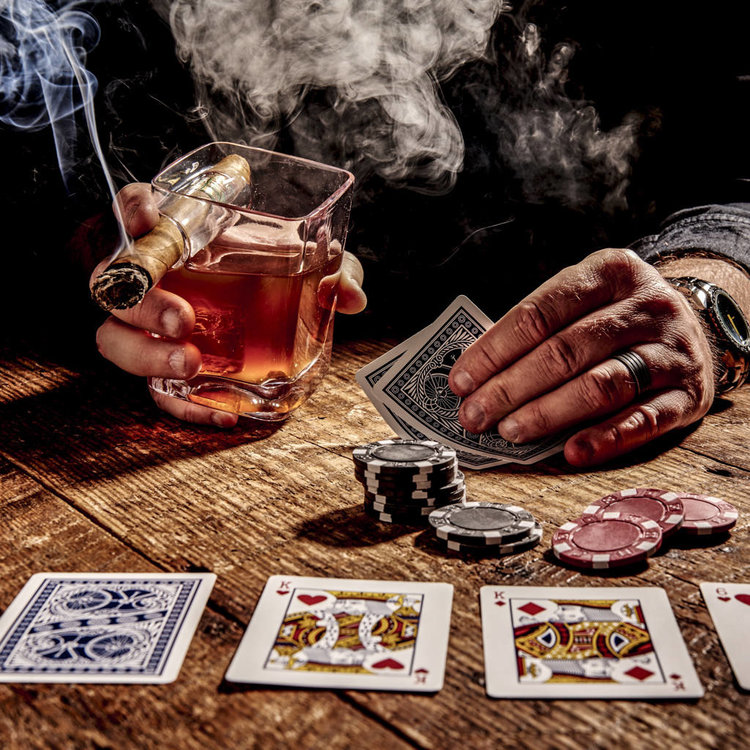 Graziani Cigar Whiskey/Rum Glas - Old Fashioned