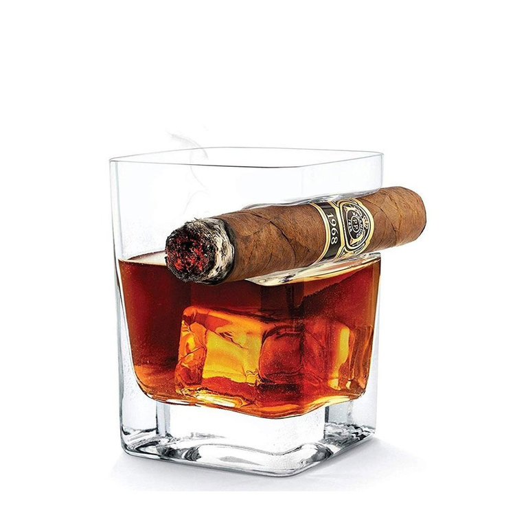 Graziani Cigar Whiskey/Rum Glas - Old Fashioned