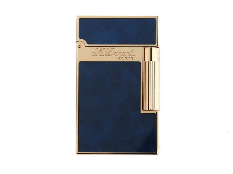 S.T. Dupont Ligne 2 Atelier 1953 Feuerzeug Nachtblau Gelbgold 016134