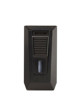 Colibri Slide Feuerzeug Schwarz mit Bohrer