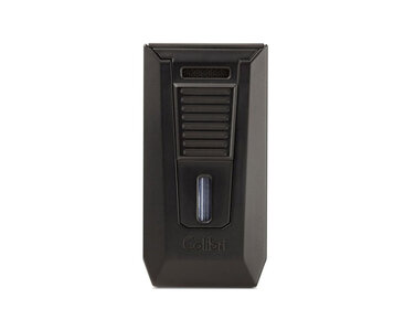 Colibri Slide Feuerzeug Schwarz mit Bohrer