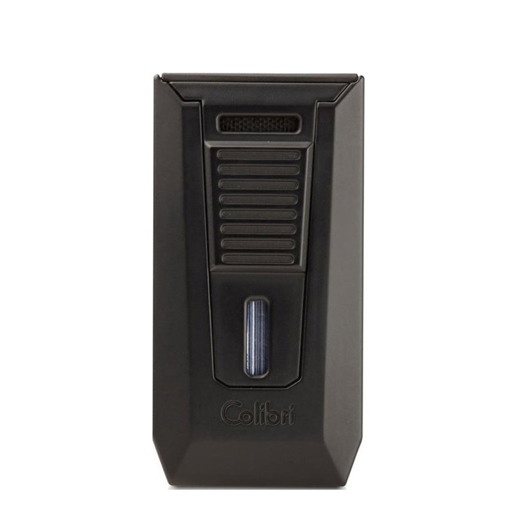Colibri  Slide Feuerzeug Schwarz mit Bohrer