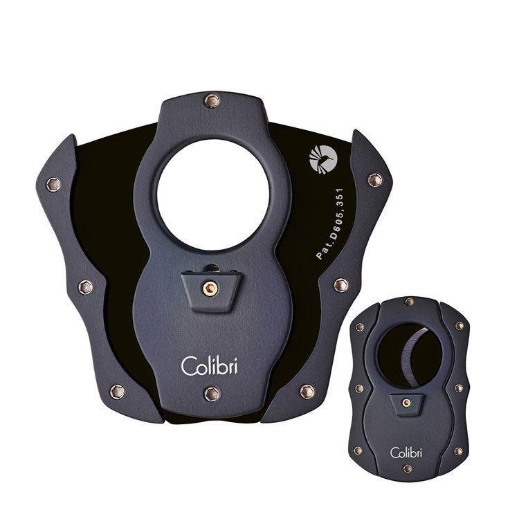 Colibri Cut Zigarrenschneider Schwarz 25 mm