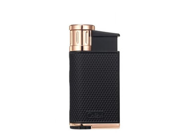 Colibri  Feuerzeug Evo Schwarz/Roségold mit Schrägflamme 30 Grad