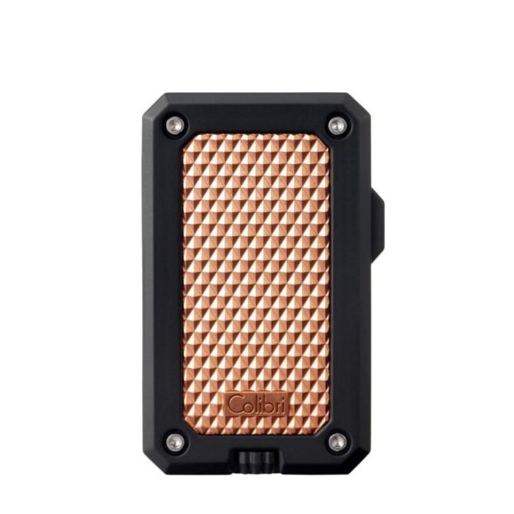 Colibri Rally 1-fach Jet-Flamme rosegold - schwarz matt