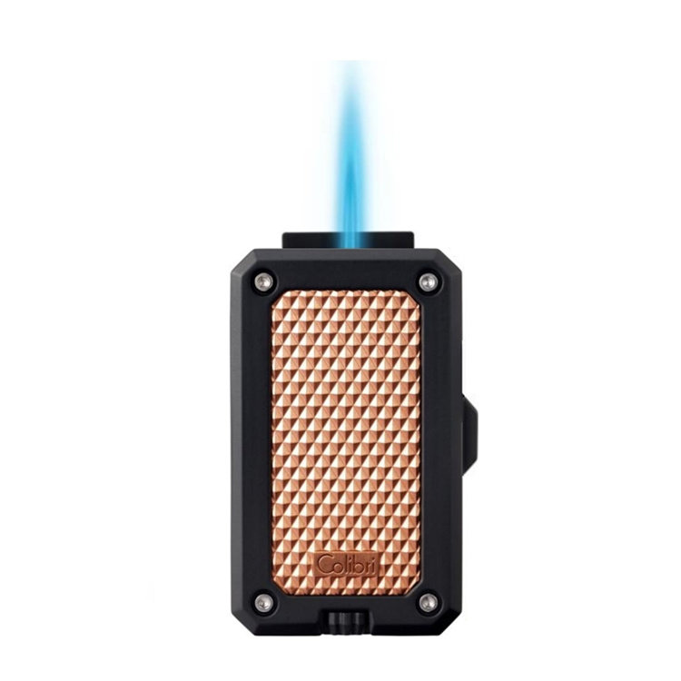 Colibri Rally 1-fach Jet-Flamme rosegold - schwarz matt