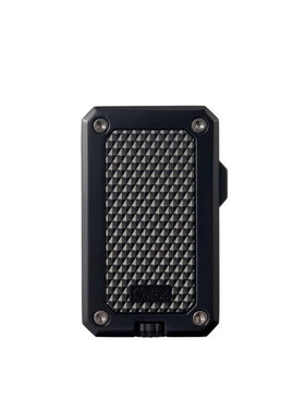 Colibri Rally 1-fach Jet-Flamme schwarz matt