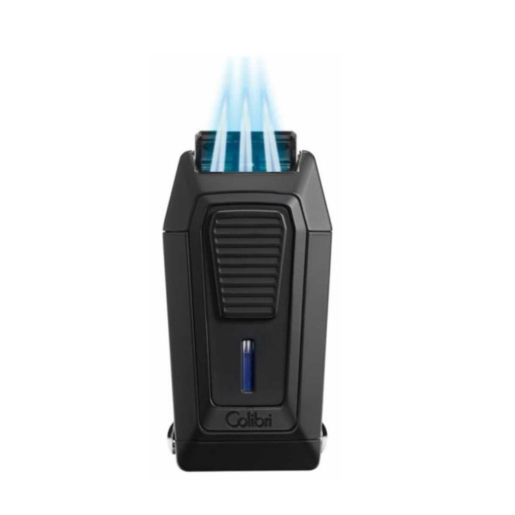 Colibri Quantum Feuerzeug Schwarz matt mit V-Cutter