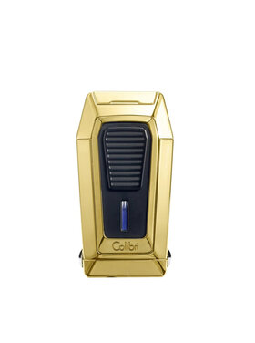 Colibri Zigarrenfeuerzeug Quantum gold/schwarz