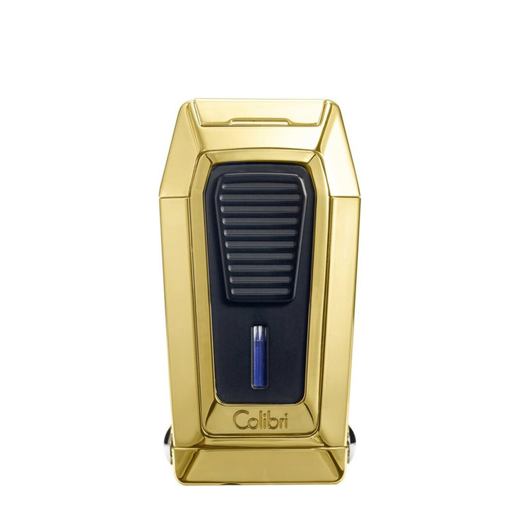 Colibri Zigarrenfeuerzeug Quantum gold/schwarz