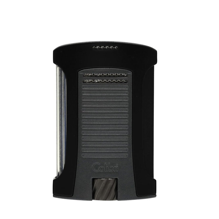 Colibri Daytona Feuerzeug Schwarz mit Single-Jet-Flamme
