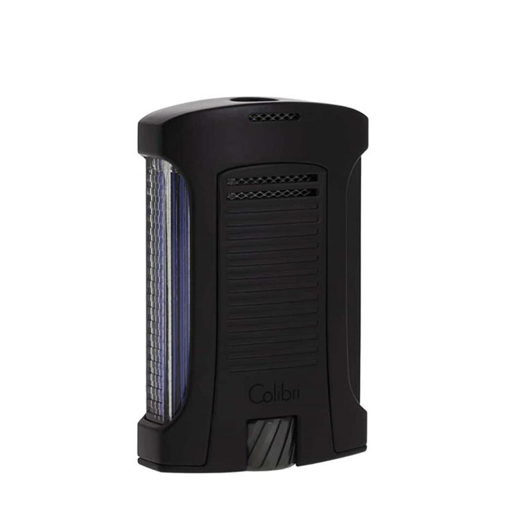 Colibri Daytona Feuerzeug Schwarz mit Single-Jet-Flamme