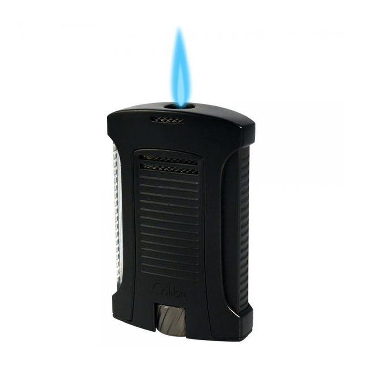 Colibri Daytona Feuerzeug Schwarz mit Single-Jet-Flamme