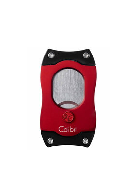 Colibri S-Cut Easy Cut Zigarrenschneider Schwarz/Rot 26 mm