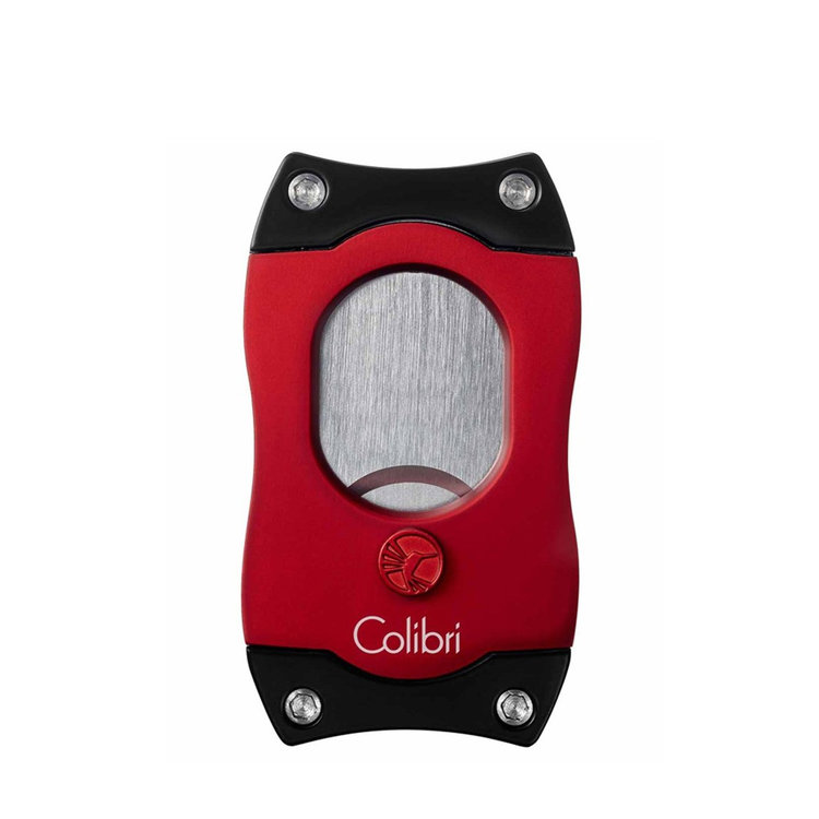 Colibri S-Cut Easy Cut Zigarrenschneider Schwarz/Rot 26 mm