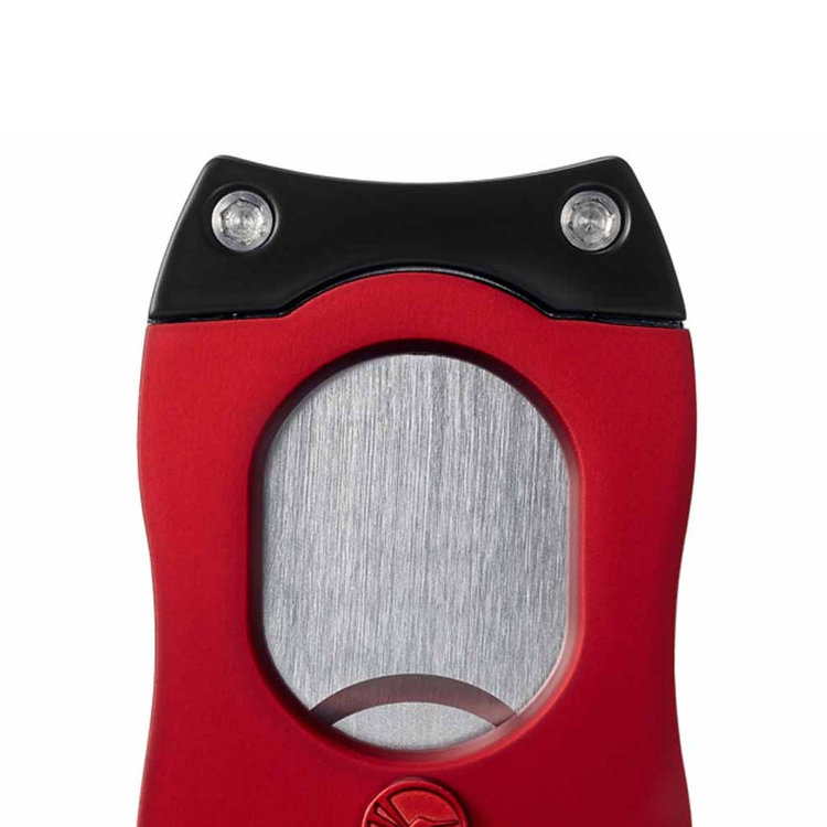 Colibri S-Cut Easy Cut Zigarrenschneider Schwarz/Rot 26 mm