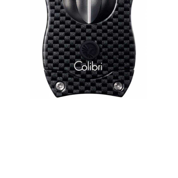 Colibri  V-Cut Zigarrenschneider Carbon-Optik Schwarz bis 23 mm