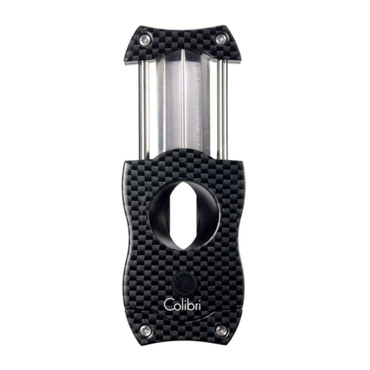 Colibri V-Cut Zigarrenschneider Carbon Schwarz 23 mm