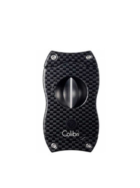 Colibri V-Cut Zigarrenschneider Carbon Schwarz 23 mm