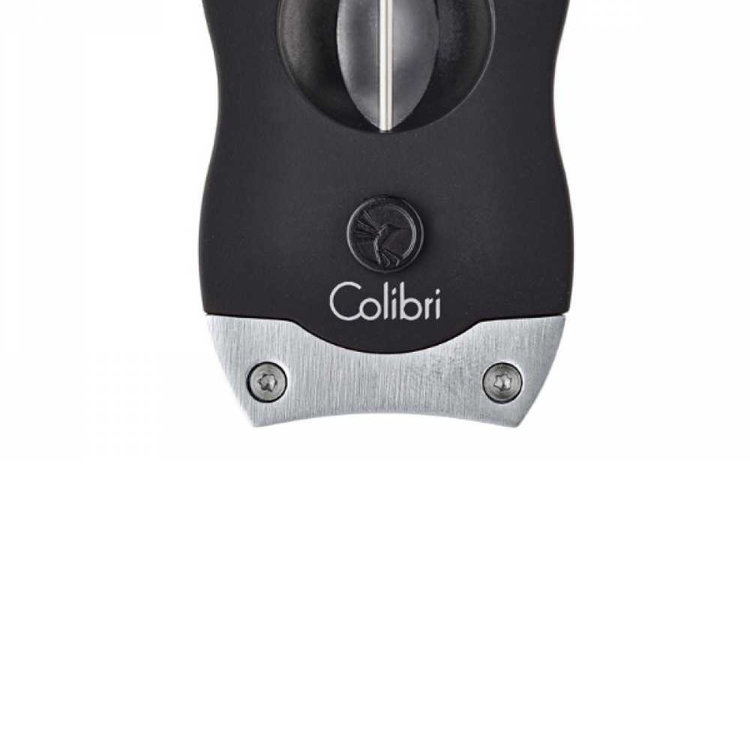 Colibri  V-Cut Kerbschnitt Zigarrencutter schwarz-Chrom