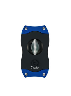 Colibri V-Cut Zigarrenschneider Blau 23 mm