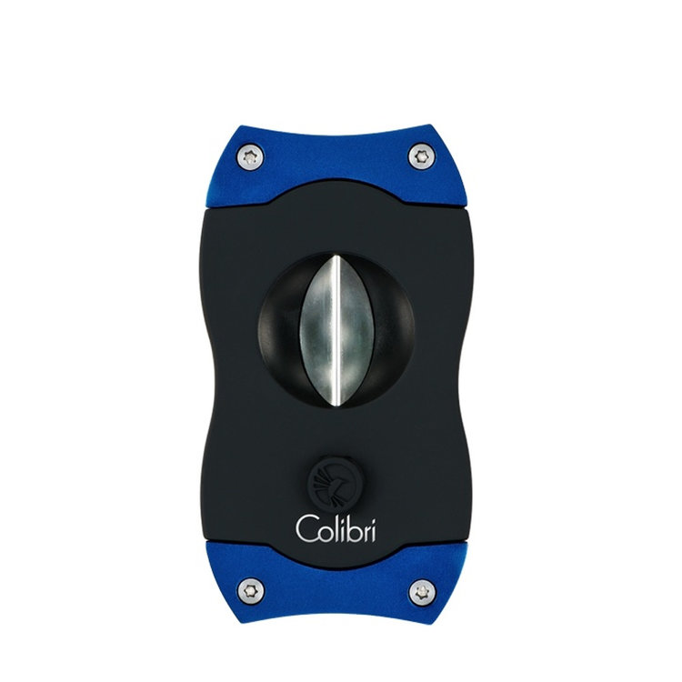 Colibri V-Cut Zigarrenschneider Blau 23 mm