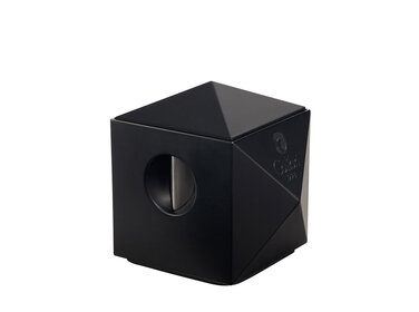 Colibri  Tisch-Zigarrenschneider Quasar Schwarz V-Cut 24 mm/gerade 27 mm