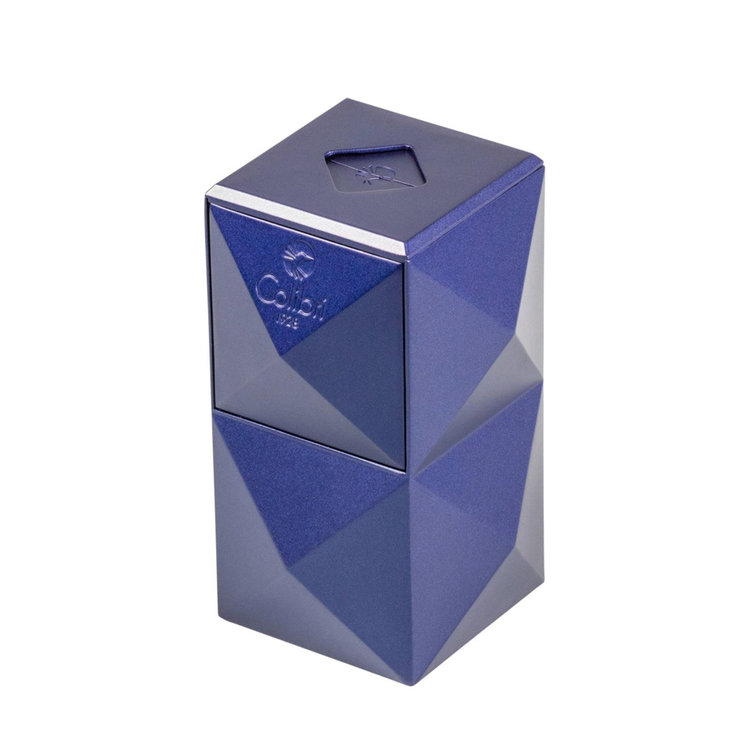 Colibri Tischfeuerzeug "Quasar" blau 3er Jetflamme