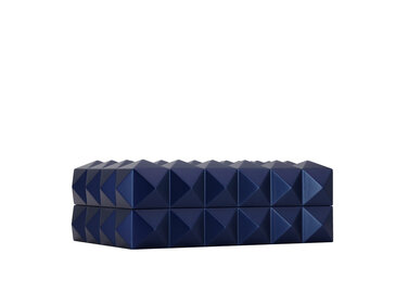 Colibri  Humidor Quasar 3D-Kacheldesign Blau für 50 Zigarren