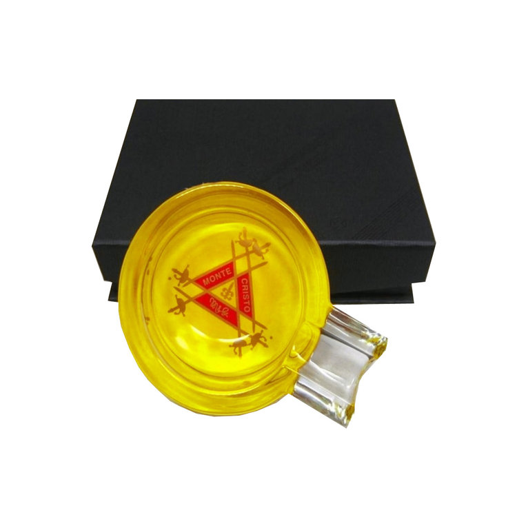Montecristo Zigarrenaschenbecher aus Glas für 1 Zigarre