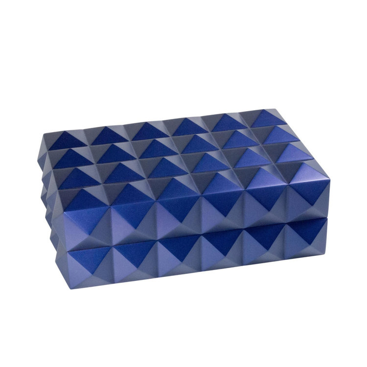 Colibri Quasar Humidor Blau für 50 Zigarren