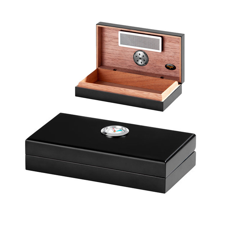 Angelo  Humidor schwarz matt 19,8 x 10,9 x 4,3 cm