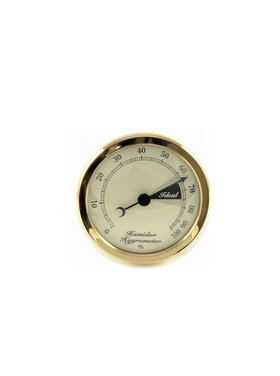 Angelo Hygrometer Gold 75mm