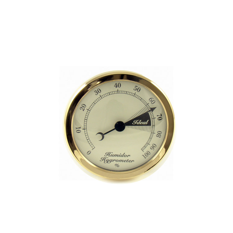 Angelo Hygrometer Gold 75mm