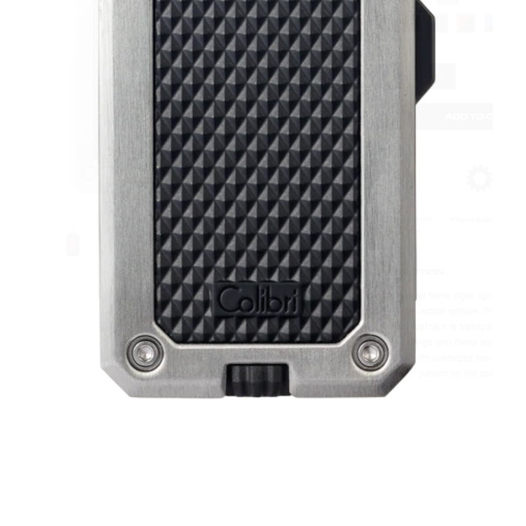 Colibri  Rally 1-fach Jet-Flamme chrom Black