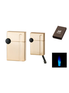 Winjet Premium Feuerzeug 2xJet+Punch gold gebürstet