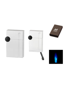 Winjet Premium Feuerzeug 2xJet+Punch chrom gebürstet