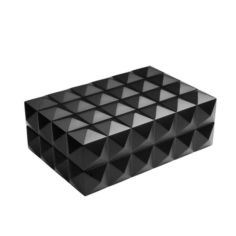 Colibri Quasar Humidor Schwarz für 40–50 Zigarren