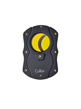 Colibri Cut Zigarrenschneider Schwarz/Gelb 25 mm