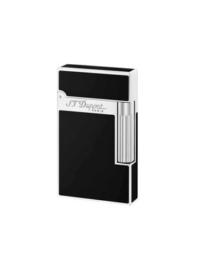 S.T. Dupont Ligne 2 Feuerzeug Schwarzlack Palladium 016296