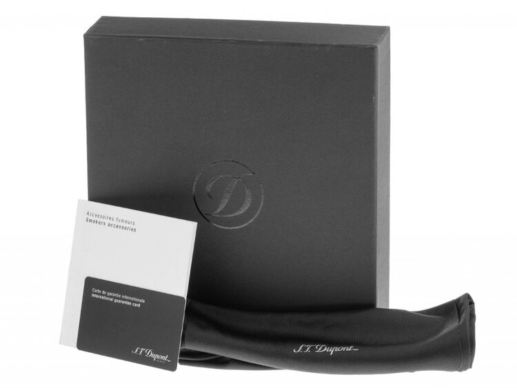 S.T. Dupont  Zigarren Travel Humidor Leder Kaki Ref.001356 Box&Pap. Full Set Neu