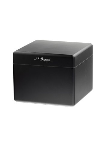 S.T. Dupont Zigarren Humidor Zedernholz schwarz Ref.001316 Box&Pap. Full Set Neu