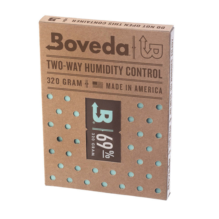 Bóveda  Humidipak 69 % RH (320 Gramm Beutel) - Für alle Humidorgrössen einsetzbar (20 - 150 Zigarren)