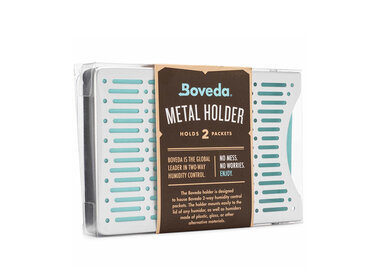 Bóveda Humidipak 2er Alu-Halterung (für 2 Stück 60g Bóveda Befeuchter)