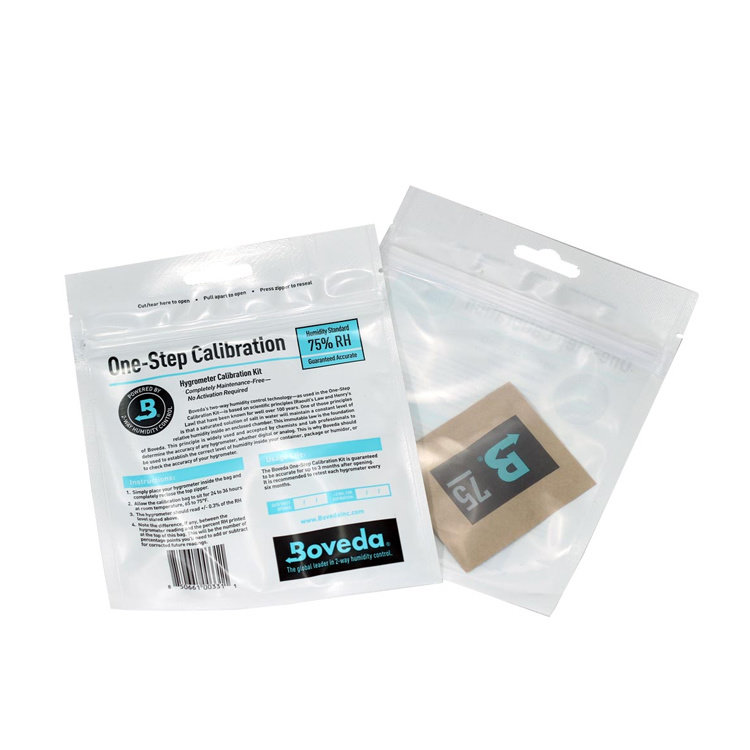 Bóveda  One-Step Calibration Kit 75 Prozent - One-Step Hygrometer Calibration Set