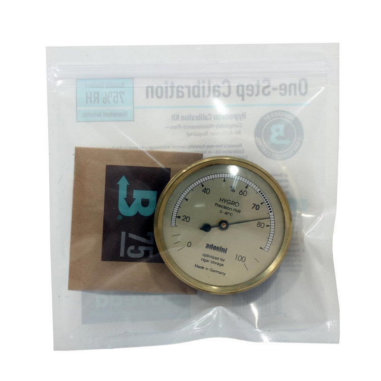 Bóveda  One-Step Calibration Kit 75 Prozent - One-Step Hygrometer Calibration Set