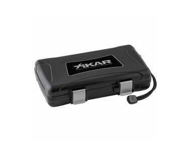 Xikar Reisehumidor 205XI Schwarz für 5 Zigarren Bóveda