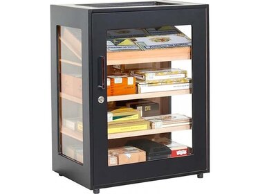 Adorini Salina Humidor Schwarz